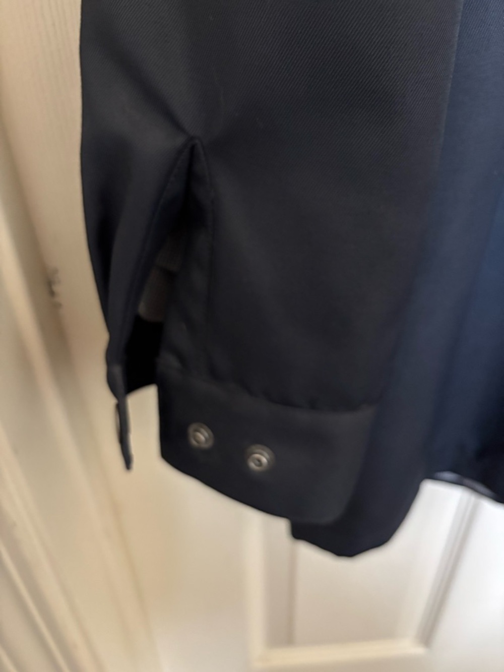 A.P.C. Men’s Hooded Long Line Navy Parka XL Raincoat Field Jacket - Picture 5 of 12